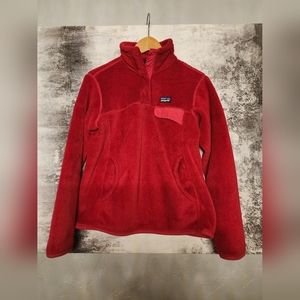 Patagonia women small synchilla snap t fleece. Great condition.